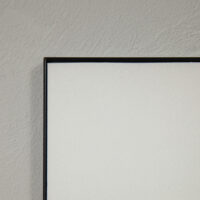 Black aluminum frame