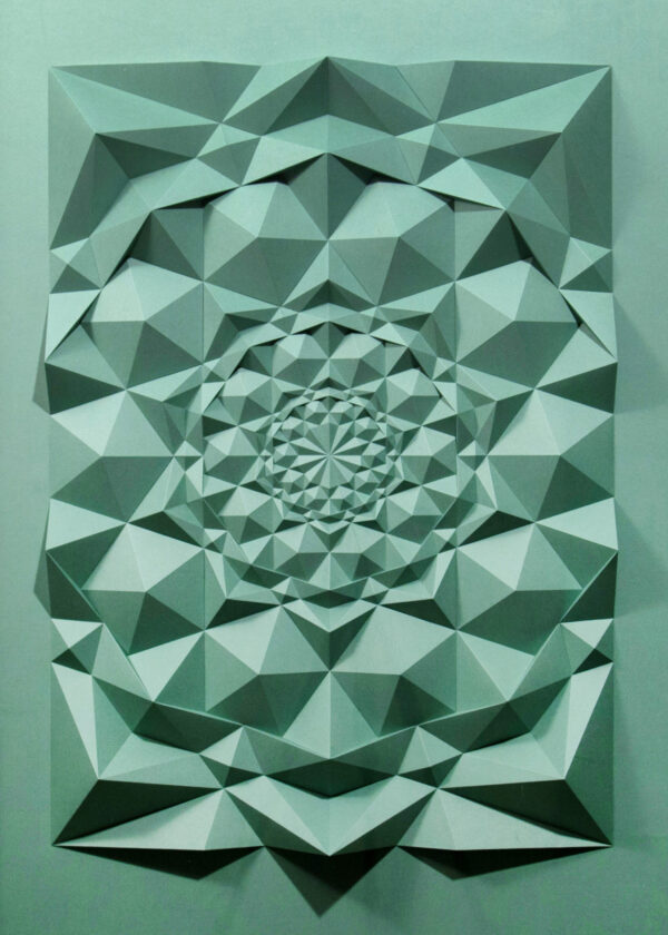 Tranquility paper sculpture by LetovBarski