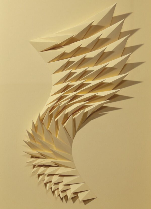 'Ethnique III' paper sculpture by LetovBarski