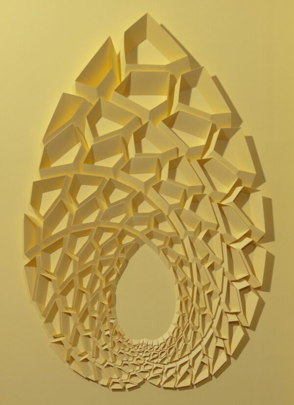 'Ethnique II' paper sculpture by LetovBarski