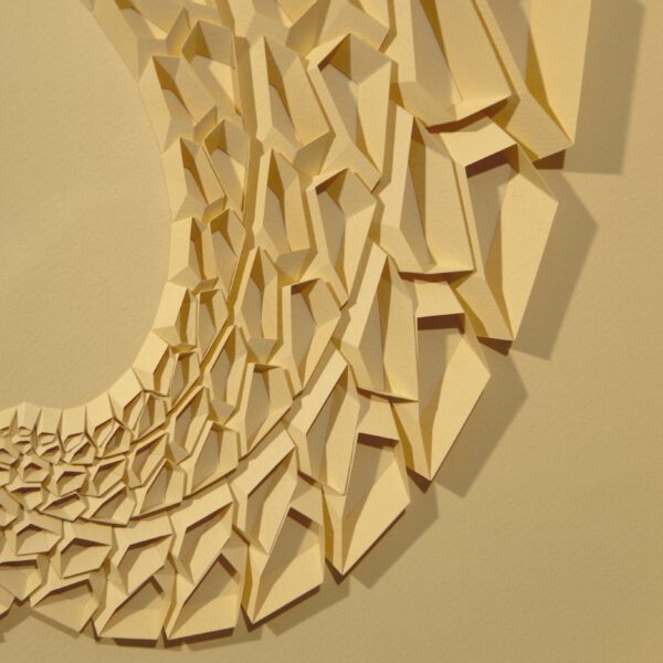 'Ethnique II' paper sculpture by LetovBarski