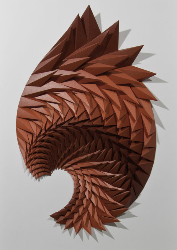 'Crescendo' paper sculpture by LetovBarski