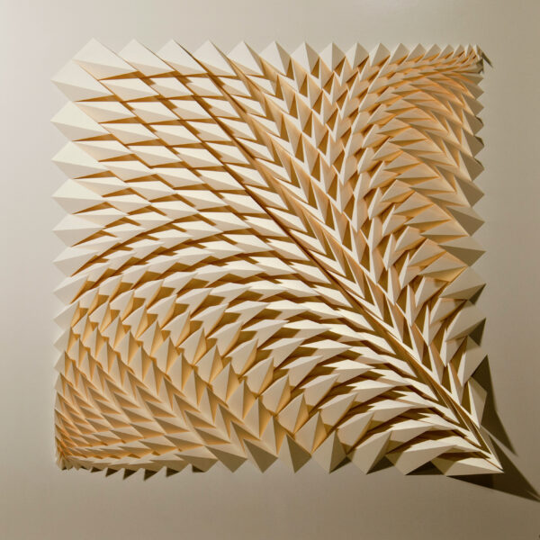 'Foreboding Focus' paper sculpture by LetovBarski