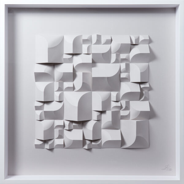 'Grey Code' paper sculpture by LetovBarski