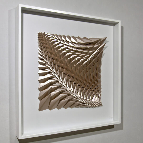 'Cocoa Equilibrium' paper sculpture by LetovBarksi'