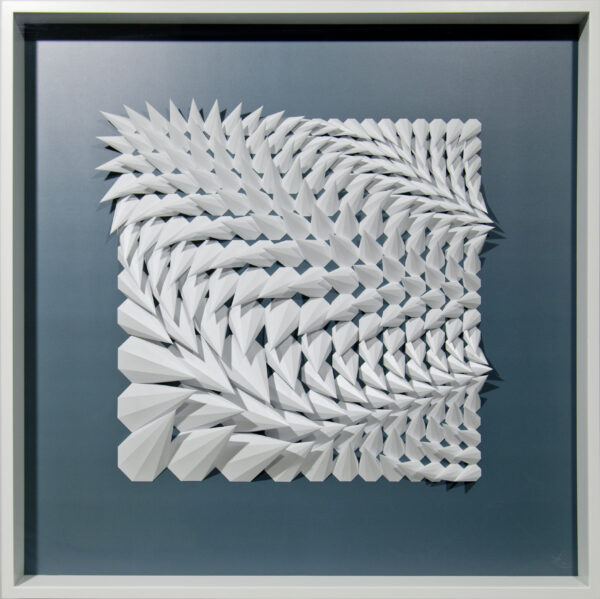 'Tango of Convergence' paper sculpture by LetovBarksi