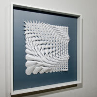 'Tango of Convergence' paper sculpture by LetovBarksi