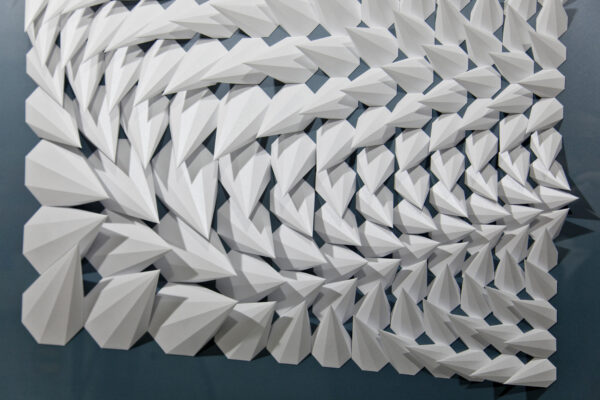 'Tango of Convergence' paper sculpture by LetovBarksi