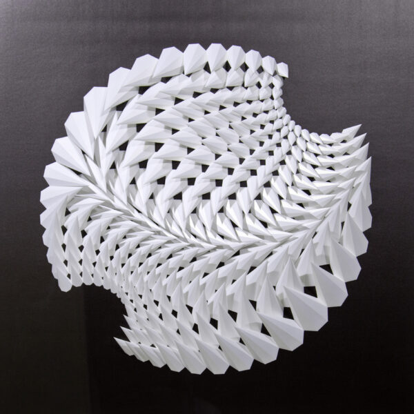 'Convergence' paper sculpture by LetovBarski