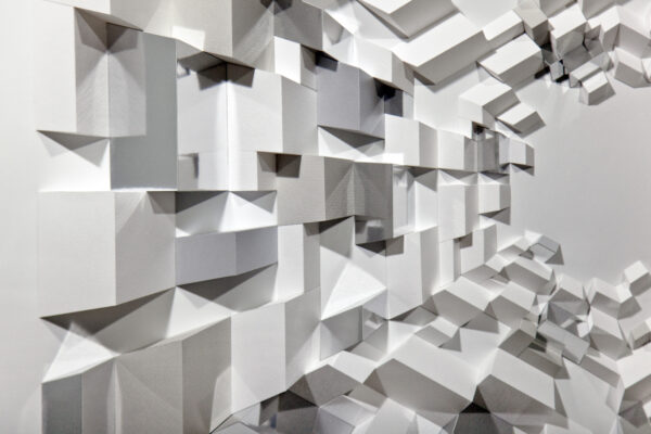 'Mirage 9' paper sculpture by LetovBarski