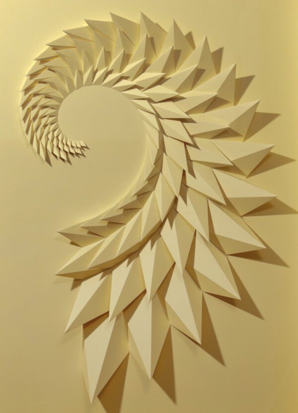 'Ethnique' paper sculpture by LetovBarski
