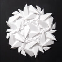'Radiate' paper sculpture by LetovBarski