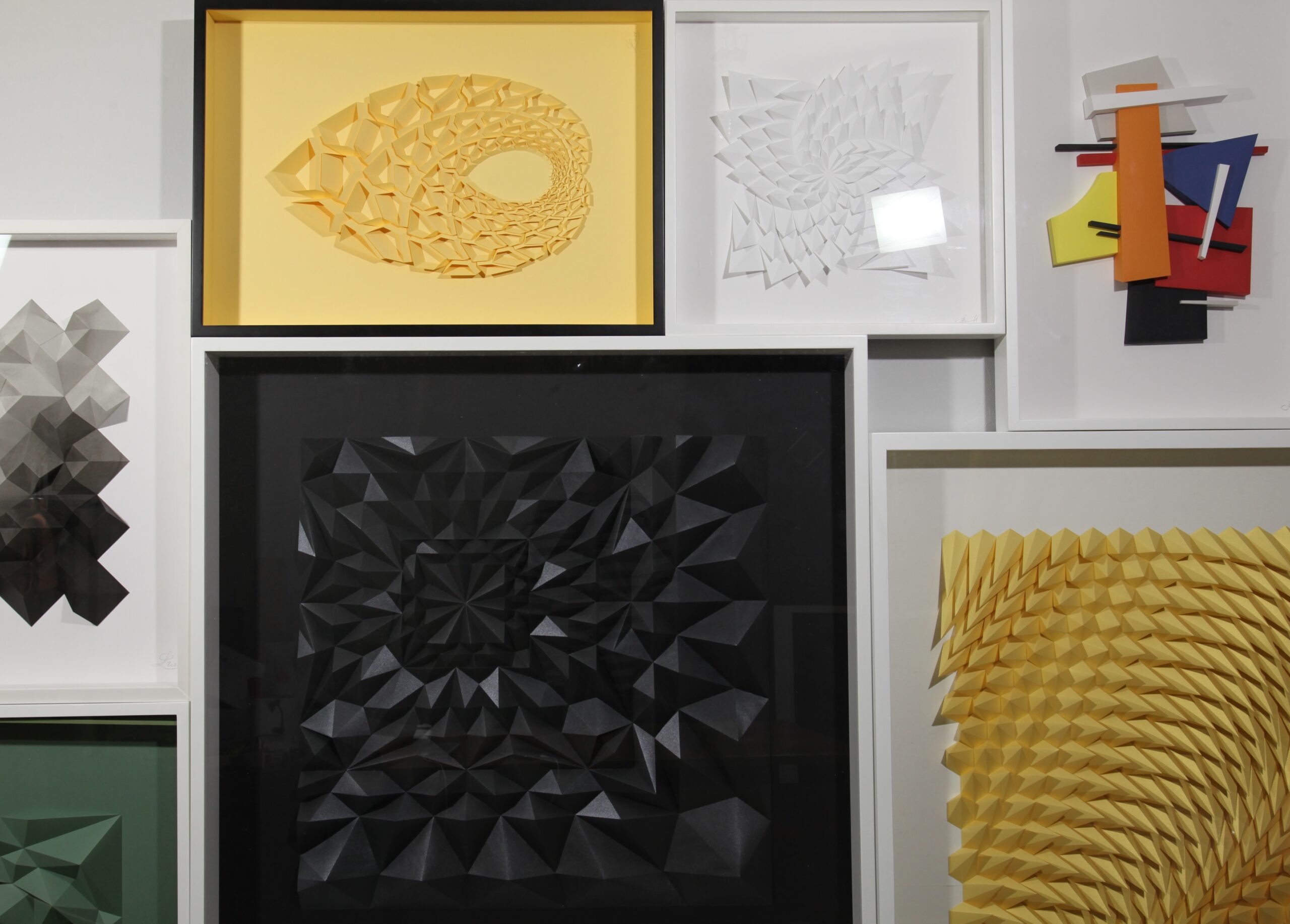 LetovBarski art lab. Paper art. Where math meets art. Art gallery.
