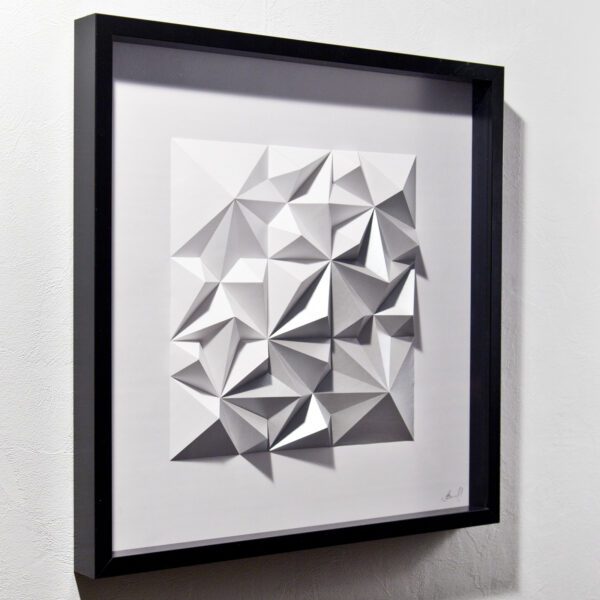 'Reflection' paper sculpture by LetovBarski