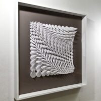 'Approximation' paper sculpture by LetovBarski