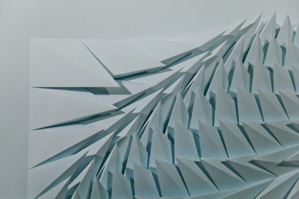 'Resistance' paper sculpture by LetovBarski