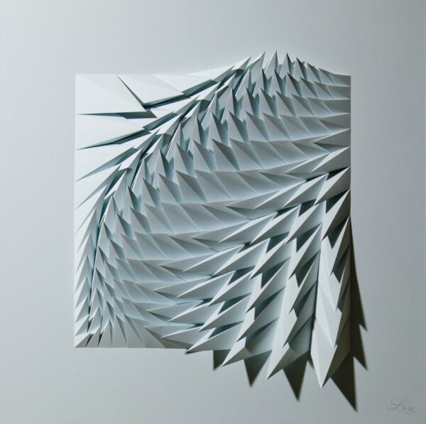 'Resistance' paper sculpture by LetovBarski