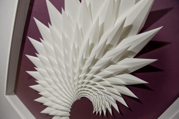 'Synergy' paper sculpture by LetovBarski