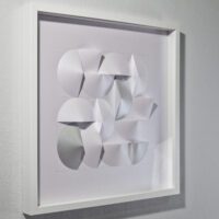 'Half Gravity' paper sculpture by LetovBarski