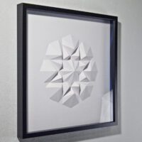 'Brainstorm' paper sculpture by LetovBarski