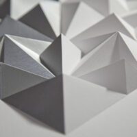 'Reflection' paper sculpture by LetovBarski