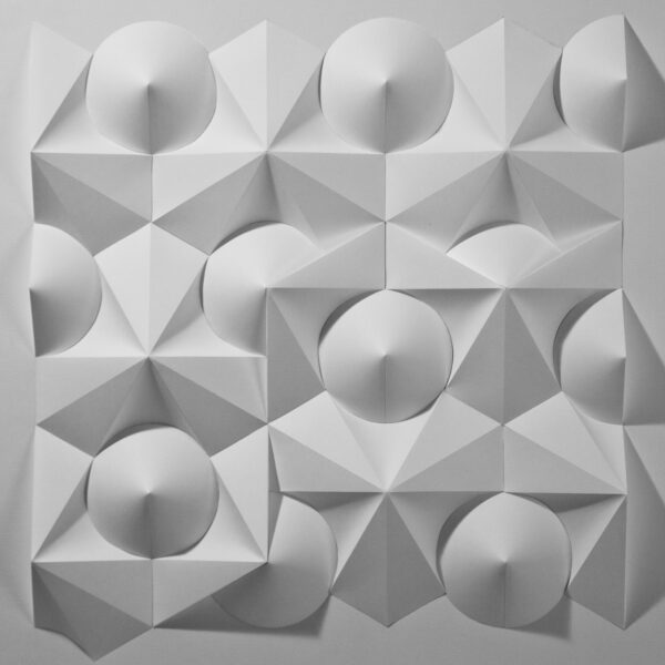 'Syncopa' paper sculpture by LetovBarski