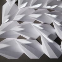 'Approximation' paper sculpture by LetovBarski