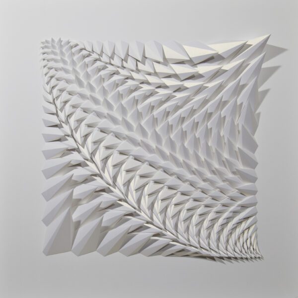 'Milk Equilibrium' paper sculpture by LetovBarski