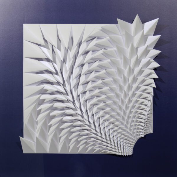 'Morphic Metamorphosis' paper sculpture by LetovBarski