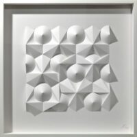 'Syncopa' paper sculpture by LetovBarski