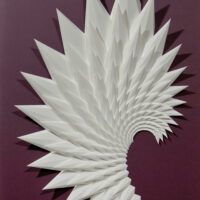 'Synergy' paper sculpture by LetovBarski