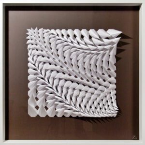 'Approximation' paper sculpture by LetovBarski