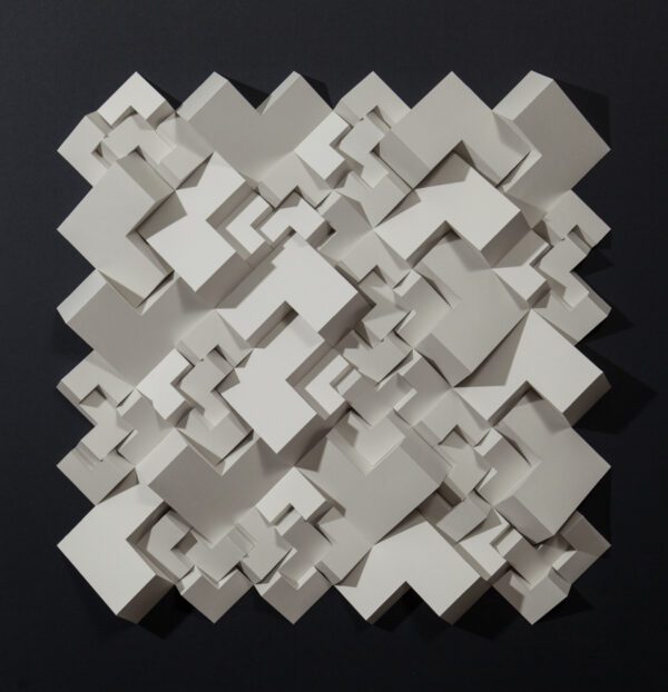 'Annihilation' paper sculpture by LetovBarski