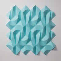 'Solid Surf' paper sculpture by LetovBarski