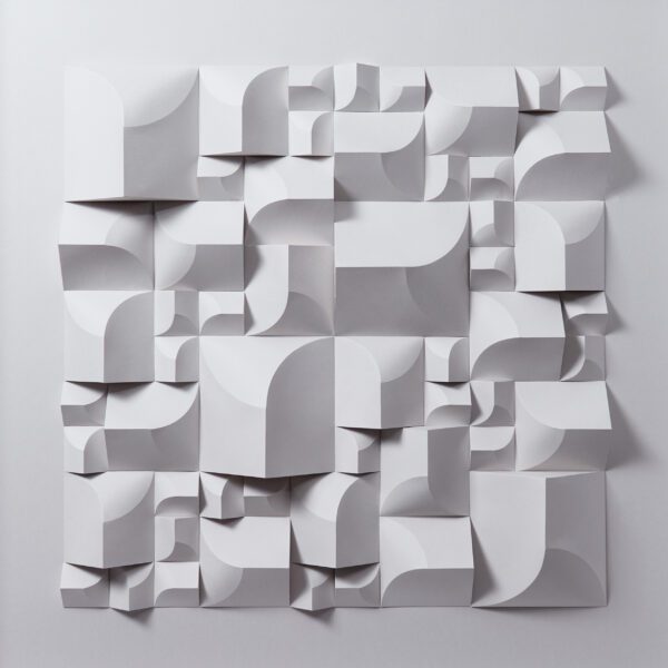 'Grey Code' paper sculpture by LetovBarski