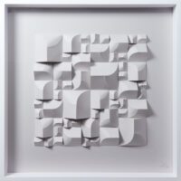 'Grey Code' paper sculpture by LetovBarski