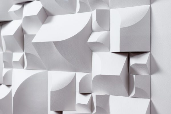 'Grey Code' paper sculpture by LetovBarski