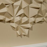 'Hexetude 14' paper sculpture by LetovBarski