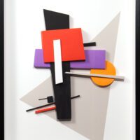 'NeoSuprema R' paper sculpture