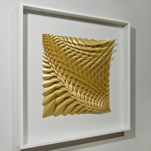 'Golden Equilibrium' paper sculpture by LetovBarski 'Golden Equilibrium' paper sculpture by LetovBarski