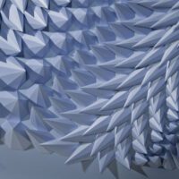 'Lunaris' paper sculpture by LetovBarski 'Lunaris' paper sculpture by LetovBarski