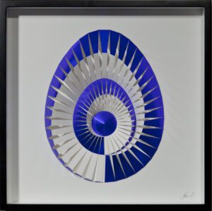 'Singula' paper sculpture by LetovBarski