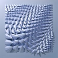 'Lunaris' paper sculpture by LetovBarski Lunaris