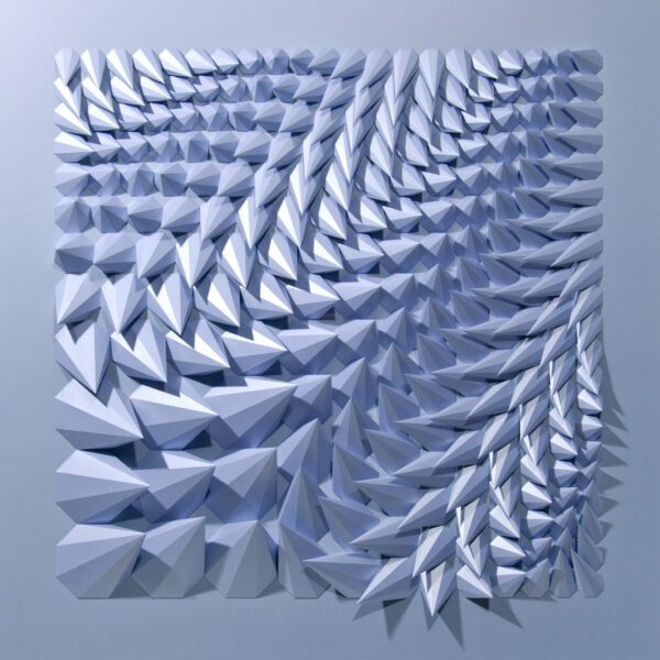 'Lunaris' paper sculpture by LetovBarski Lunaris