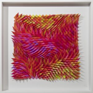 'Pyraflux' paper sculpture by LetovBarski 'Pyraflux' paper sculpture by LetovBarski