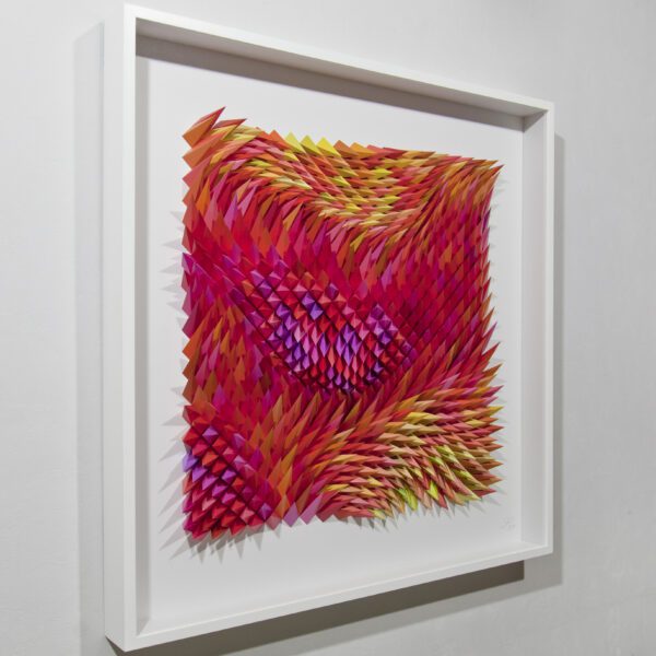 'Pyraflux' paper sculpture by LetovBarski 'Pyraflux' paper sculpture by LetovBarski