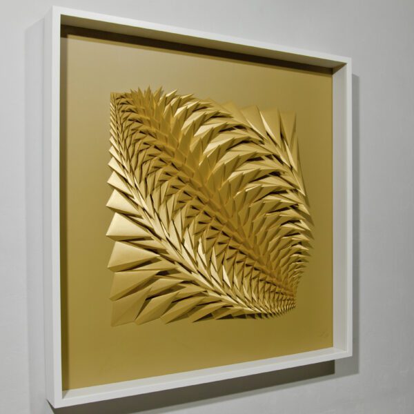 'Golden Equinox' paper sculpture by LetovBarski 'Golden Equinox' paper sculpture by LetovBarski