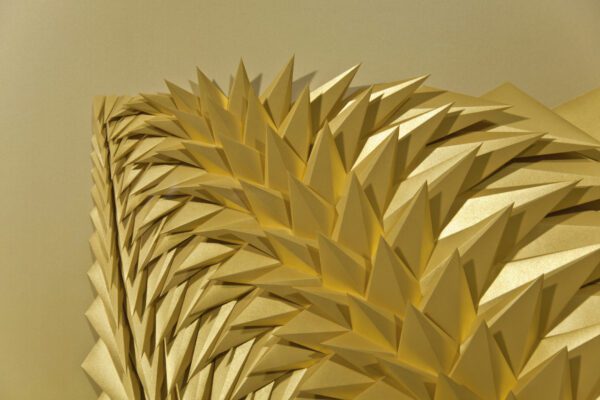 'Golden Equinox' paper sculpture by LetovBarski 'Golden Equinox' paper sculpture by LetovBarski