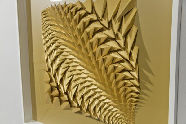 'Golden Equinox' paper sculpture by LetovBarski 'Golden Equinox' paper sculpture by LetovBarski