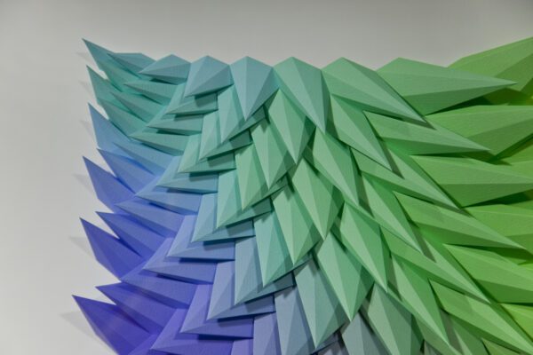 'Gravichord 5' paper sculpture by LetovBarski 'Gravichord 5' paper sculpture by LetovBarski